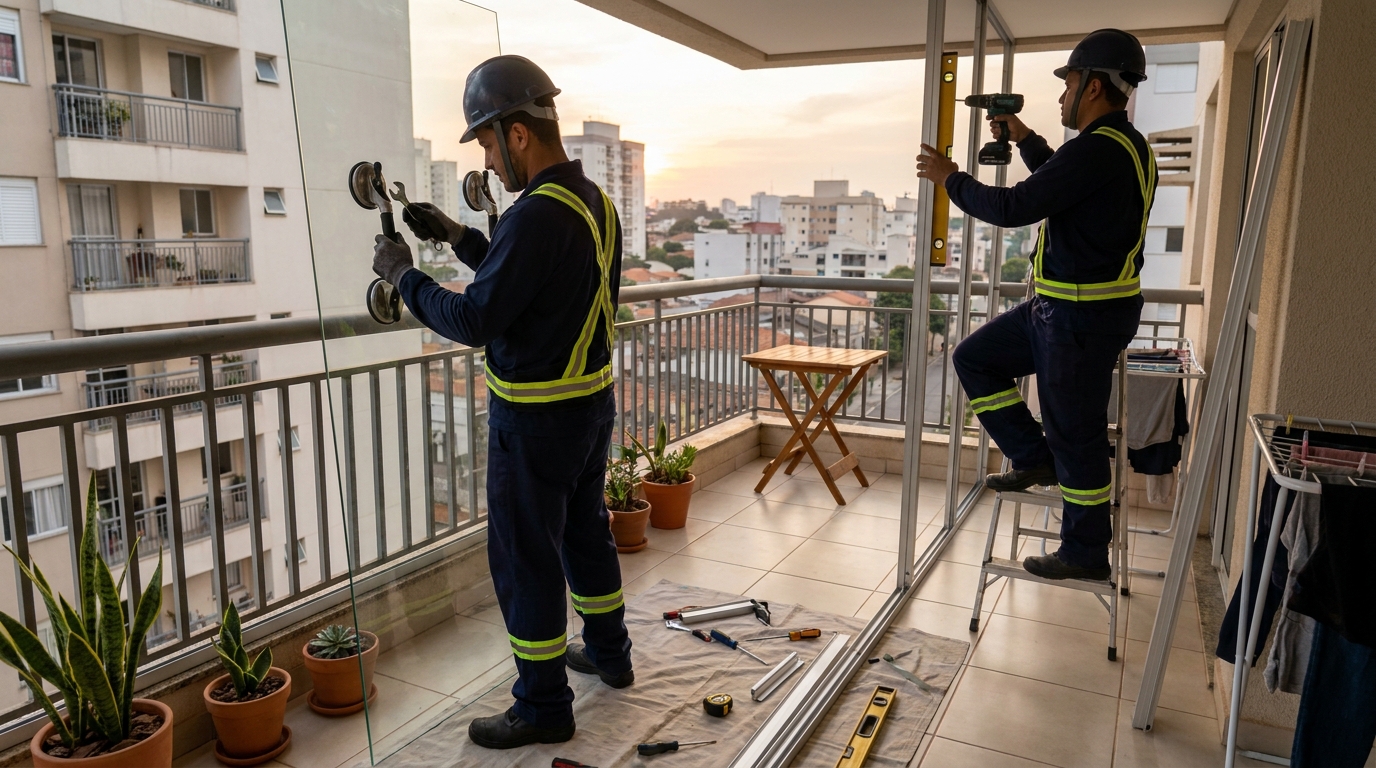 Divisórias em Vidro em Cascavel‑PR