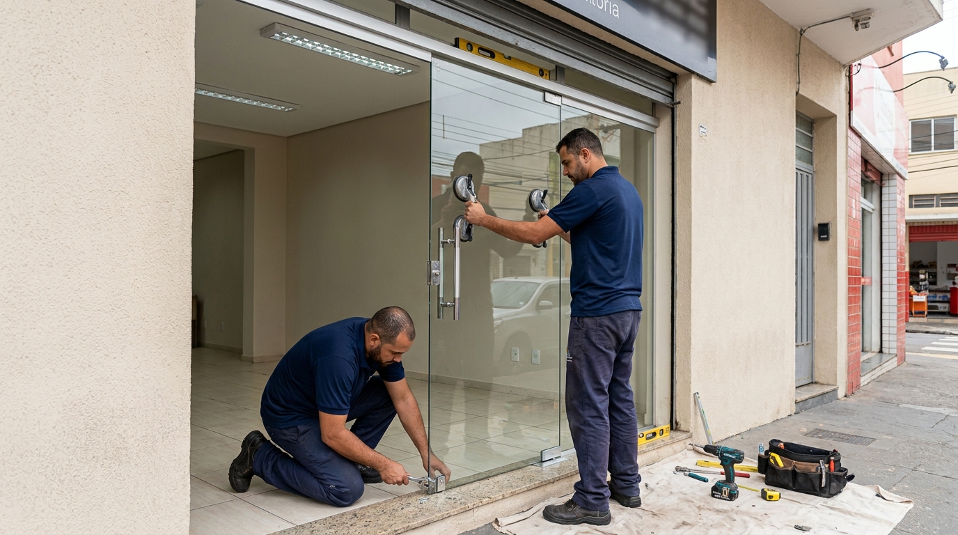Portas Residenciais e Comerciais em Cascavel‑PR